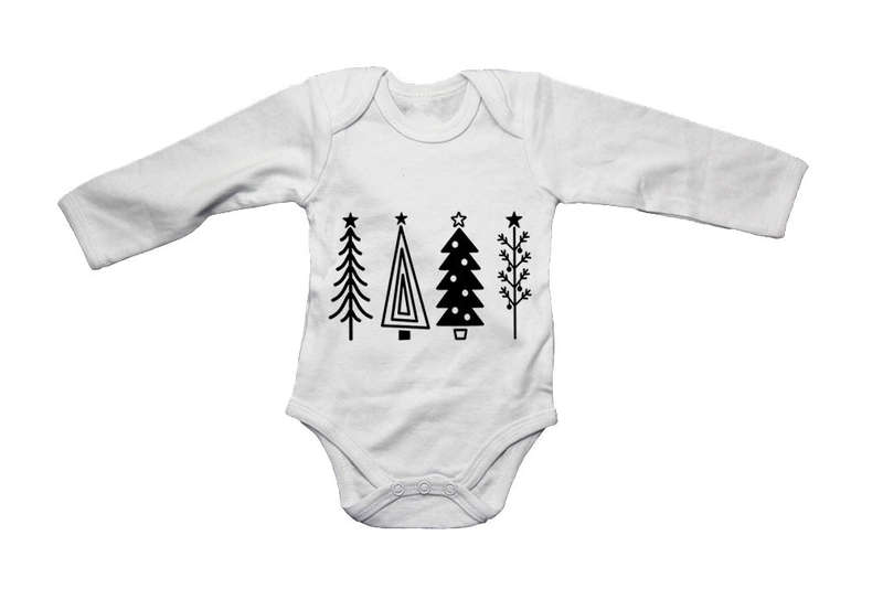 Christmas Trees - Baby Grow