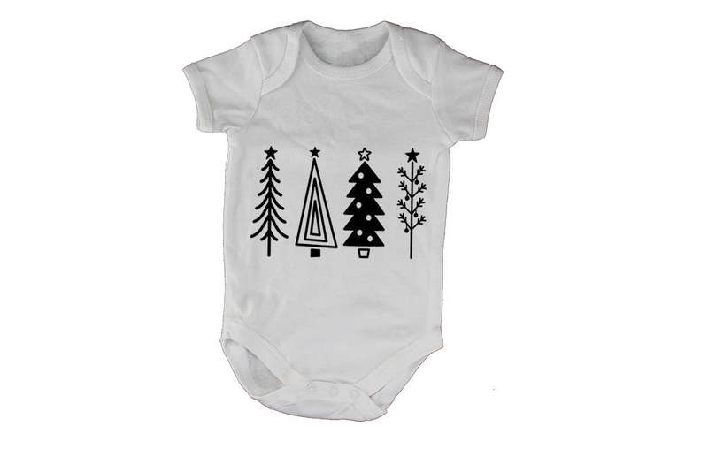 Christmas Trees - Baby Grow