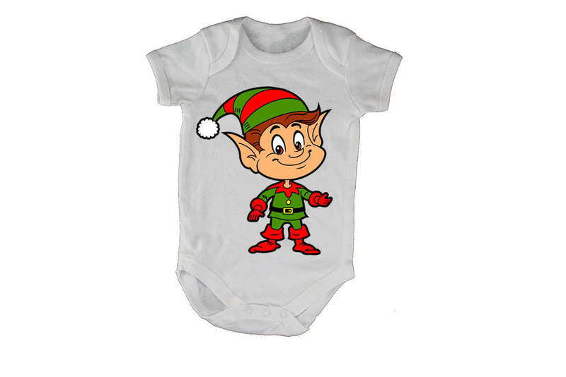 Christmas Elf - Baby Grow