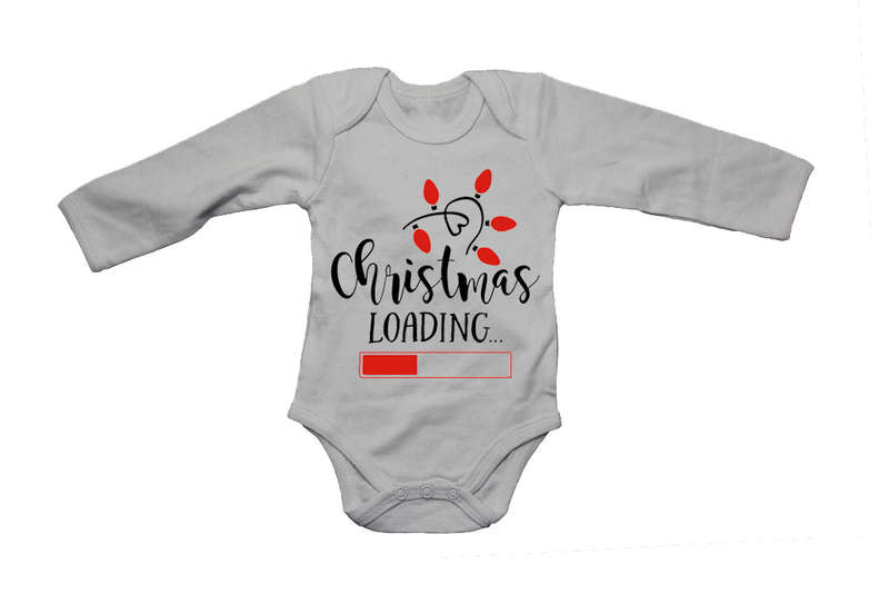 Christmas Loading - Baby Grow