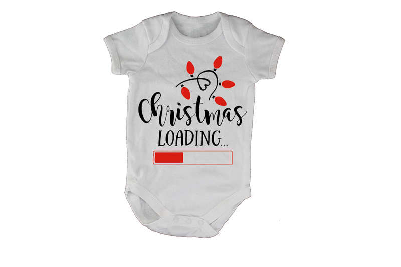 Christmas Loading - Baby Grow