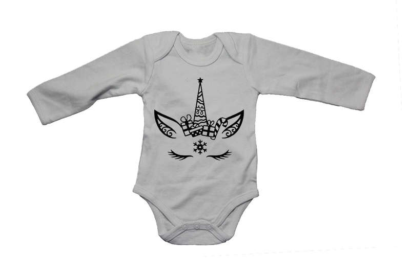 Christmas Unicorn - Baby Grow
