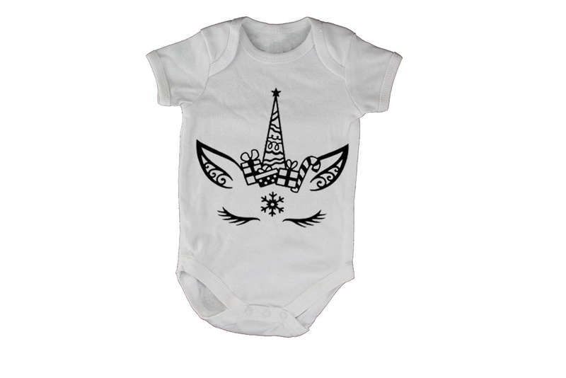 Christmas Unicorn - Baby Grow