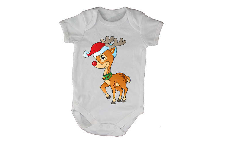 Christmas Reindeer - Baby Grow