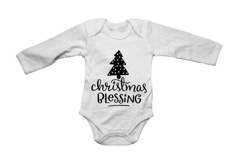 Christmas Blessing - Baby Grow