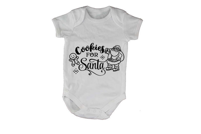 Christmas Cookies For Santa - Baby Grow