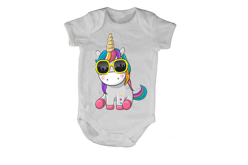 City Unicorn - Baby Grow