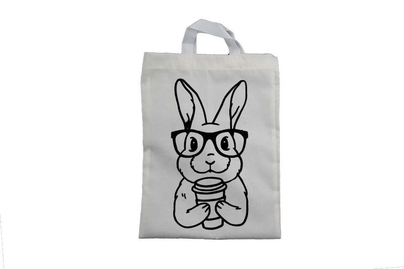 Coffee Bunny - Easter Bag