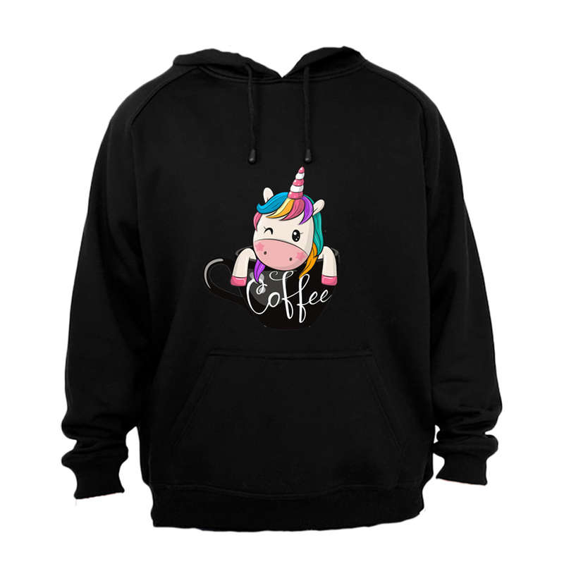 Coffee Unicorn - Hoodie