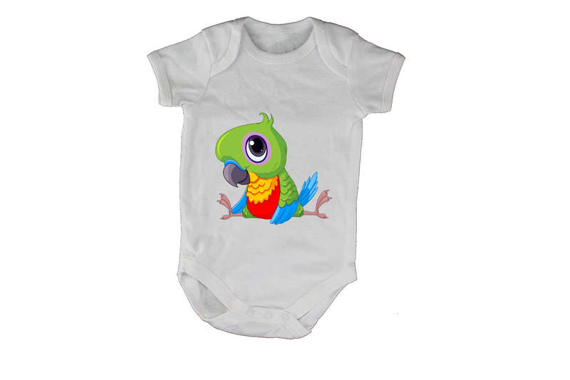 Colourful Parrot - Baby Grow
