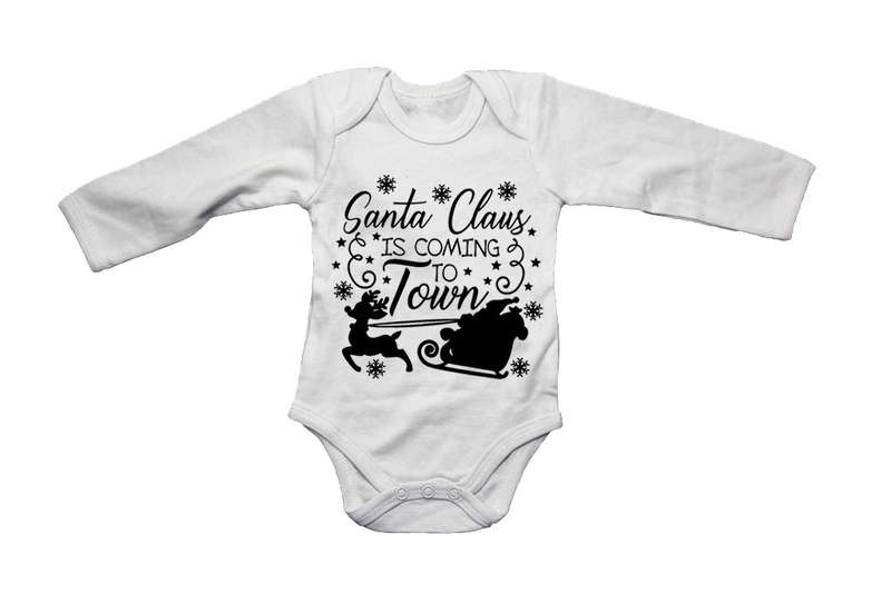 Coming to Town - Christmas - Baby Grow