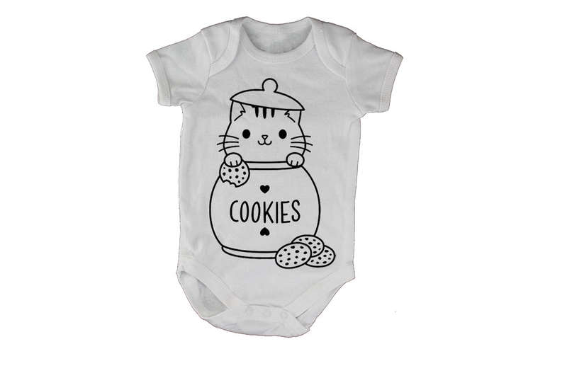 Cookies - Cat - Baby Grow