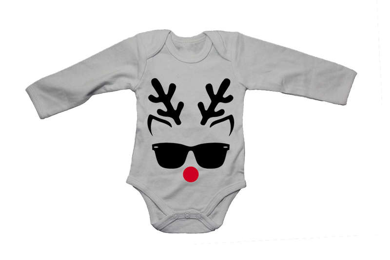 Cool Christmas Reindeer - Baby Grow