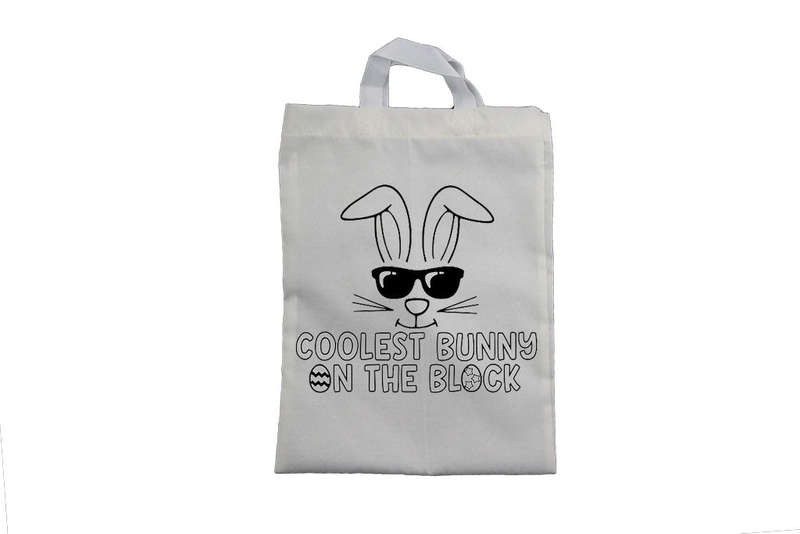 Coolest Bunny on the Block - Easter Bag