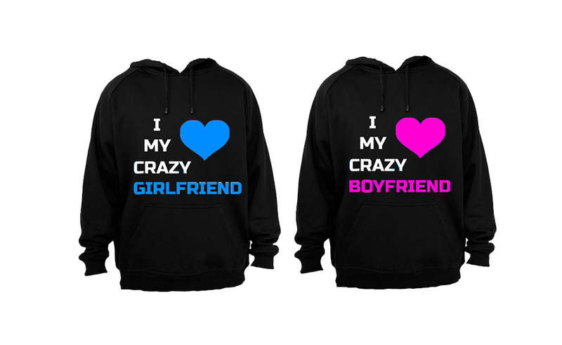 CRAZY Couple! - Couples Hoodies (1 Set)