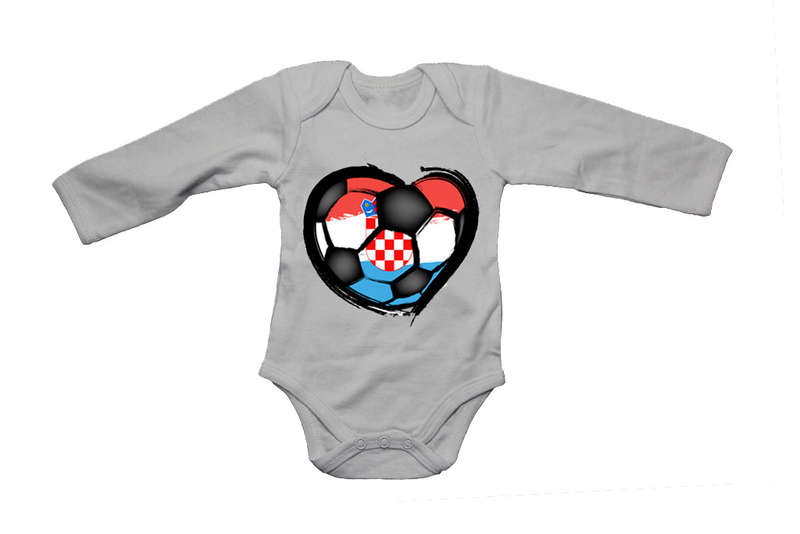 Croatia - Soccer Inspired - Baby Grow