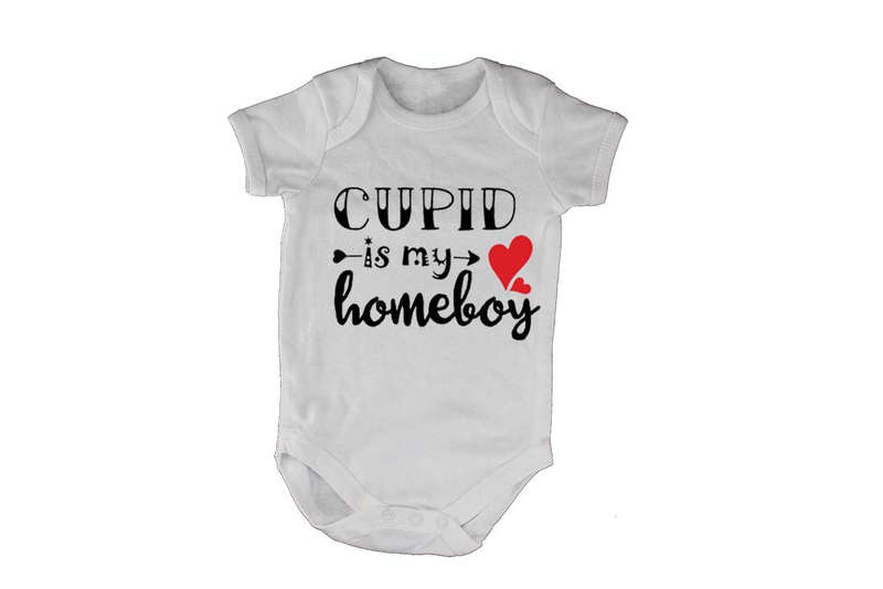 Cupid is my Homeboy - Baby Grow
