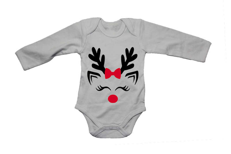 Cute Christmas Reindeer - Baby Grow