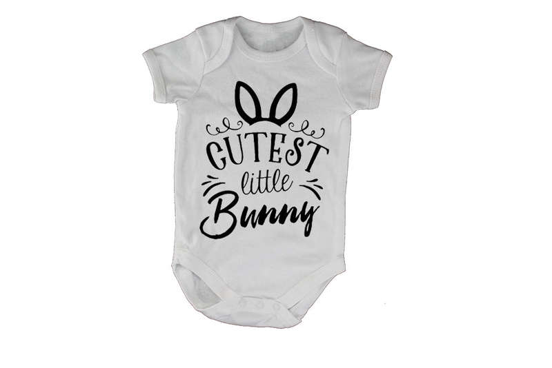 Cutest Little Bunny - Easter - Baby Grow