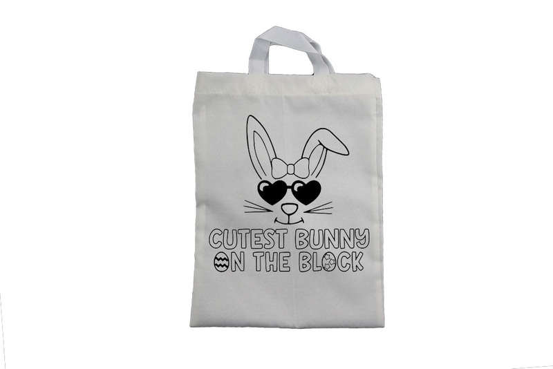 Cutest Bunny on the Block - Easter Bag