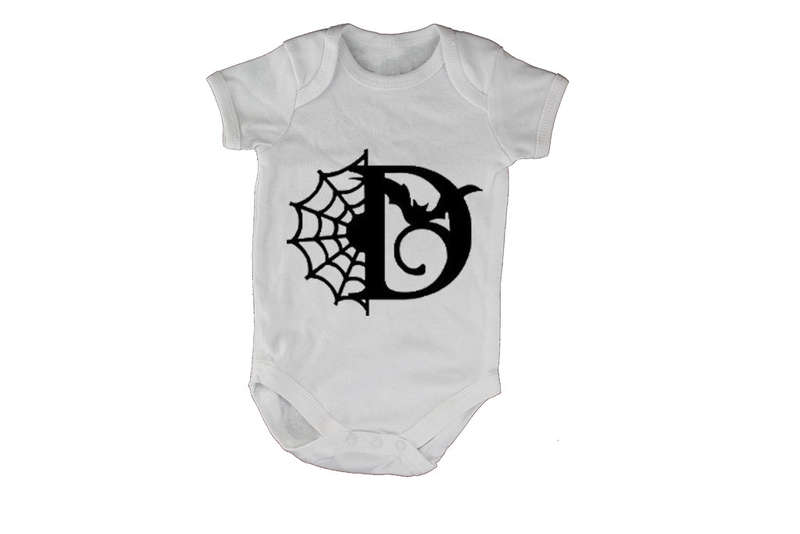 D - Halloween Spiderweb - Baby Grow