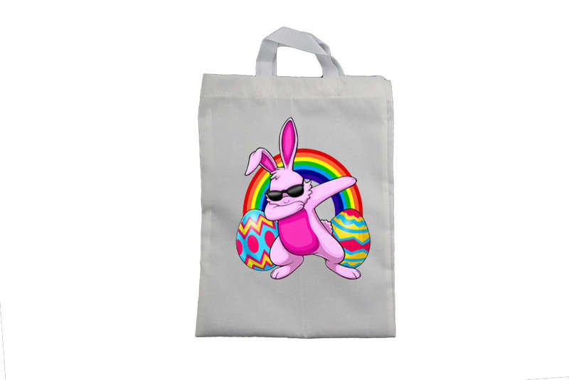 Dabbing Easter Bunny - Easter Bag