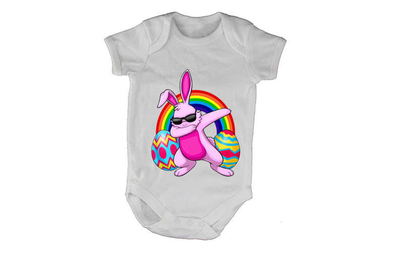 Dabbing Easter Bunny - Baby Grow