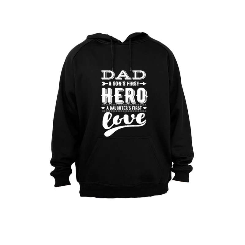 Dad - Son's First Hero - Hoodie