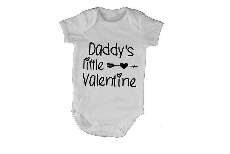Daddy's Little Valentine - Baby Grow