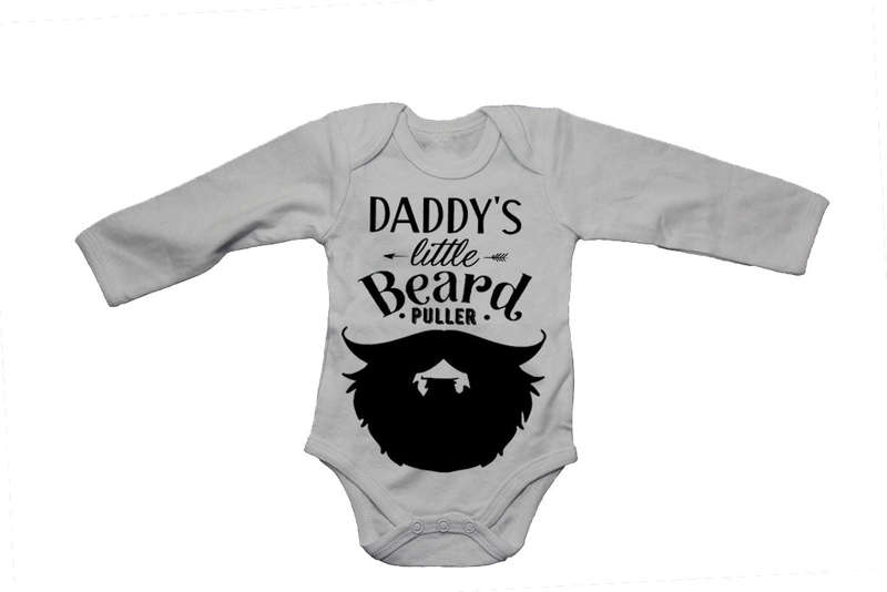 Daddy's Little Beard Puller - Baby Grow