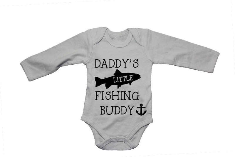 Daddy's Little Fishing Buddy! - Baby Grow