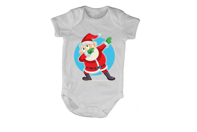 Dancing Christmas Santa - Baby Grow