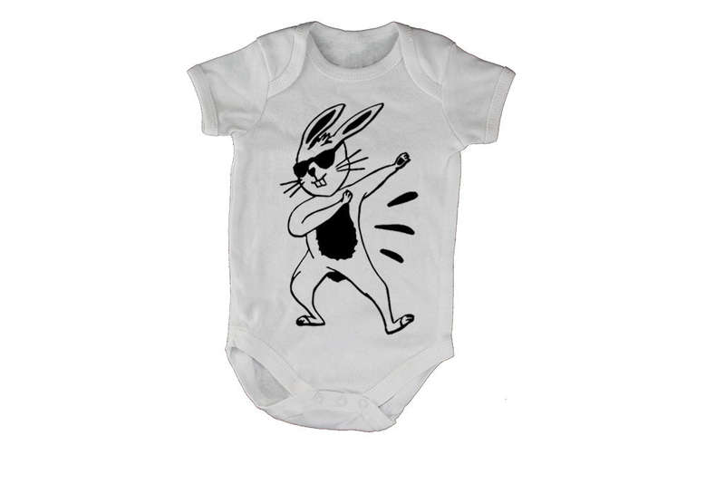 Dancing Easter Bunny - Baby Grow