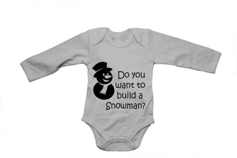 Do you want to build a snowman? - Baby Grow