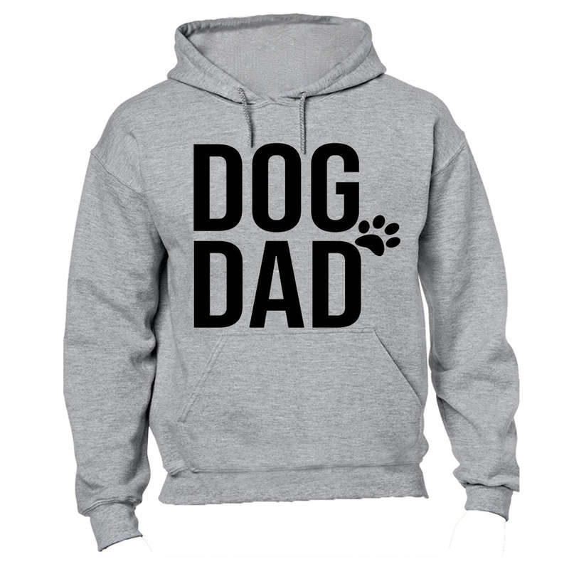 Dog Dad - Side Paw - Hoodie