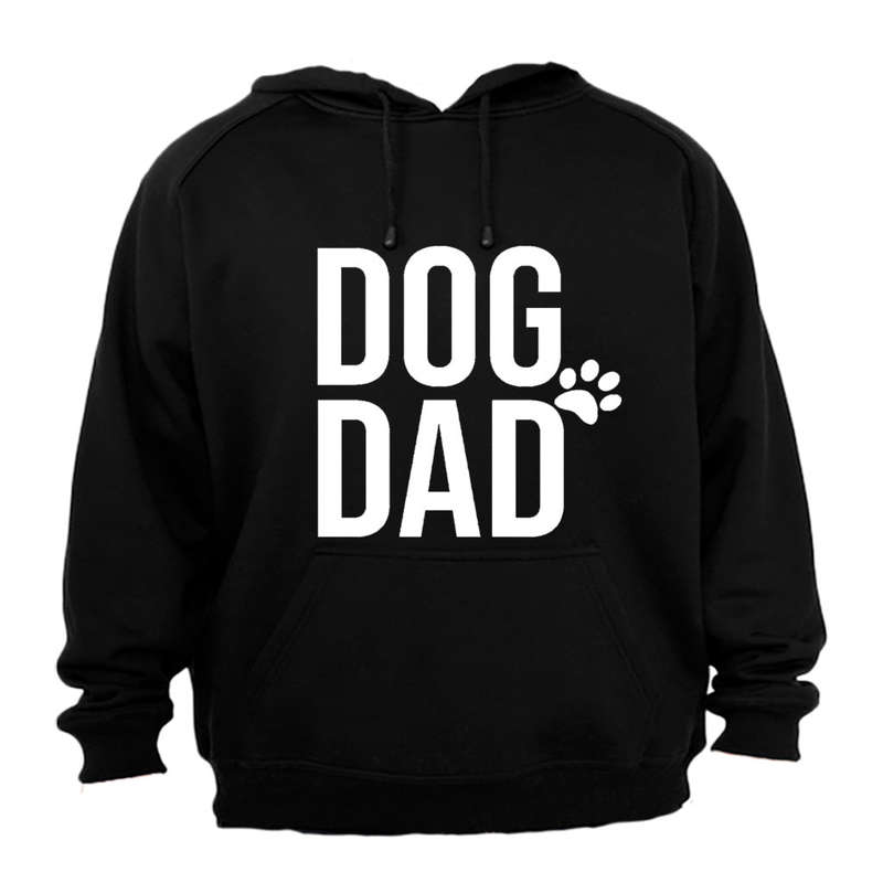Dog Dad - Side Paw - Hoodie