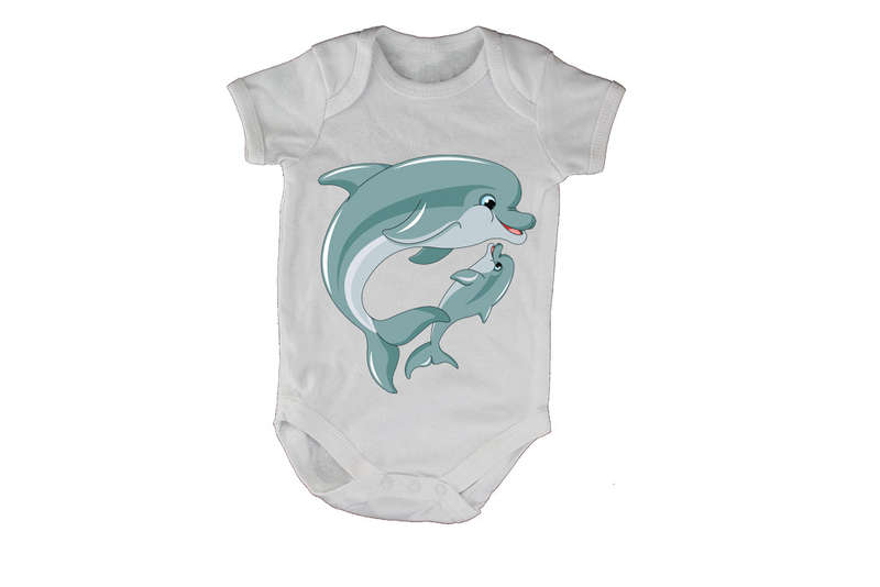 Dolphins - Baby Grow
