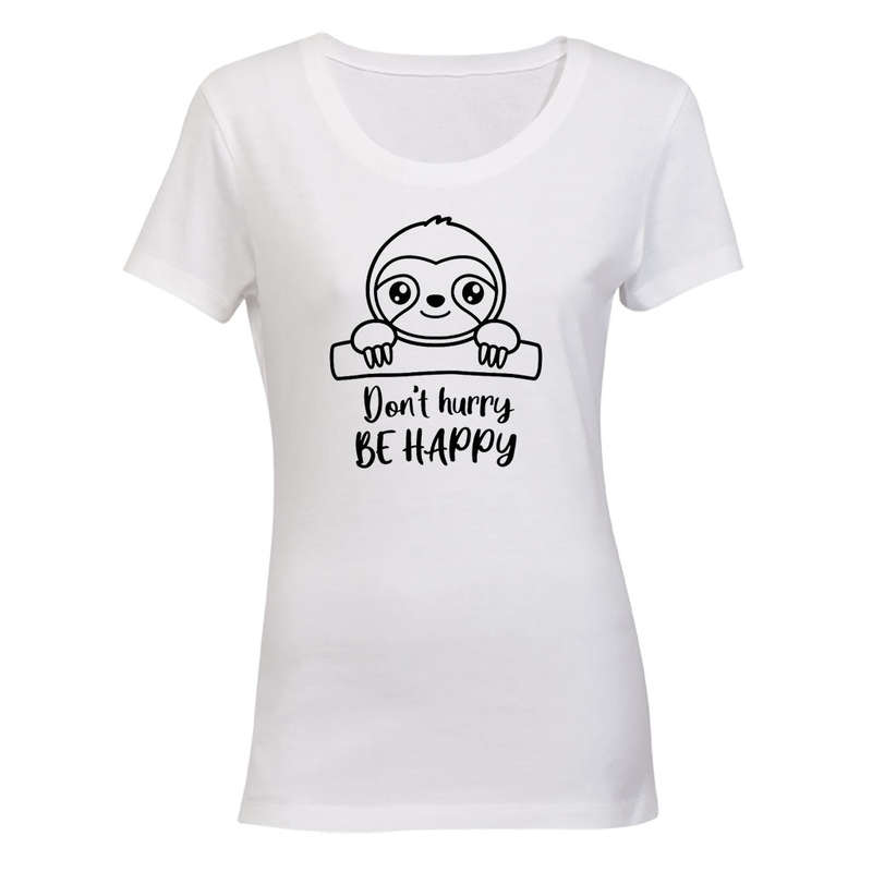 Dont Hurry - Sloth - Ladies - T-Shirt