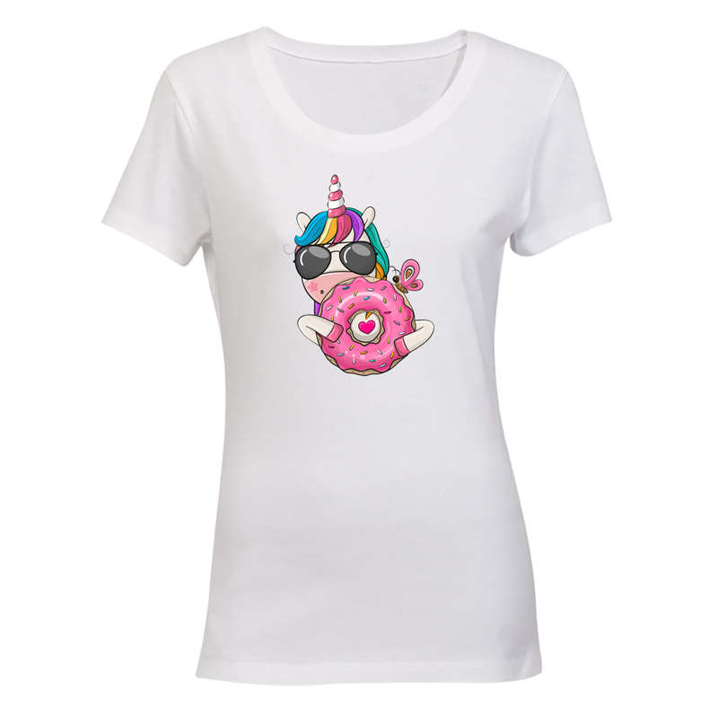 Donut Unicorn - Ladies - T-Shirt