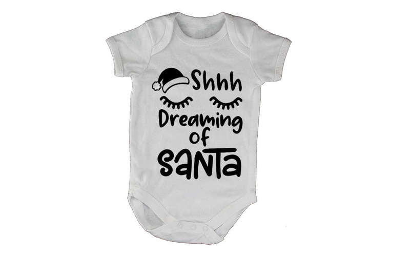 Dreaming of Santa - Baby Grow