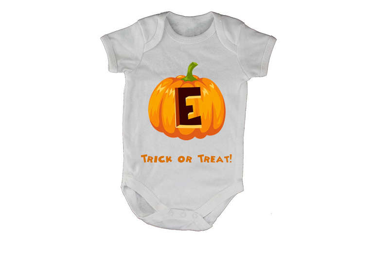 E - Halloween Pumpkin - Baby Grow