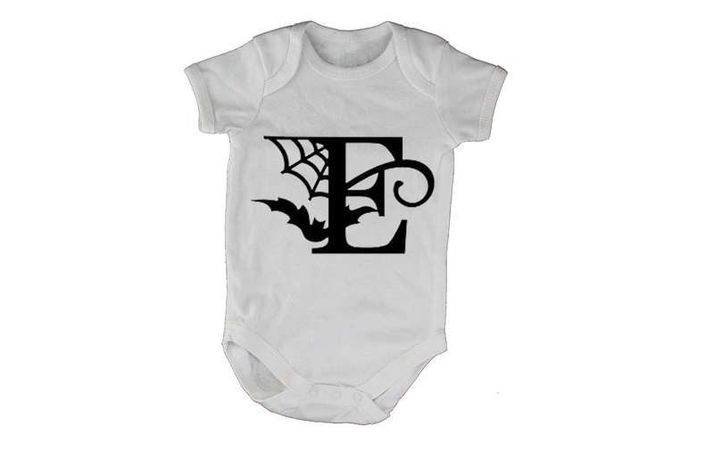 E - Halloween Spiderweb - Baby Grow