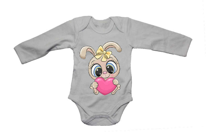 Easter Bunny Heart - Baby Grow