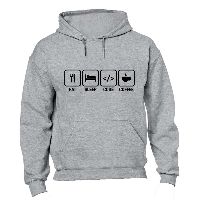 Eat - Sleep - Code - Coffee - Hoodie