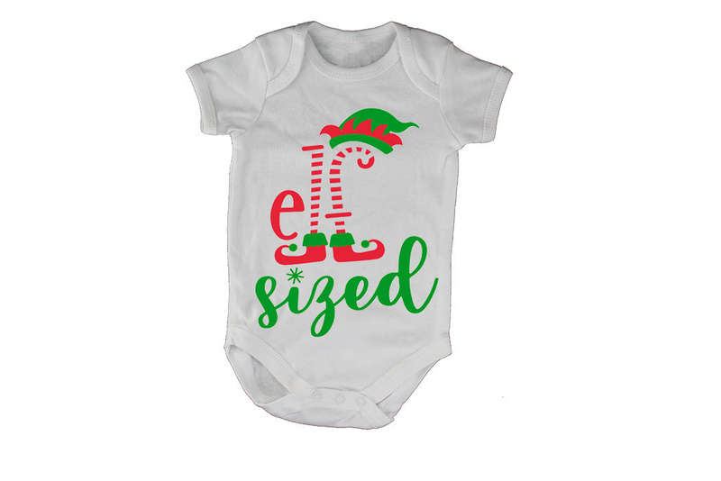 Elf Sized - Christmas - Baby Grow