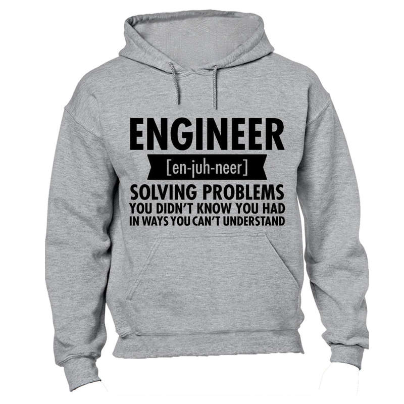 Engineer - En-juh-neer - Hoodie