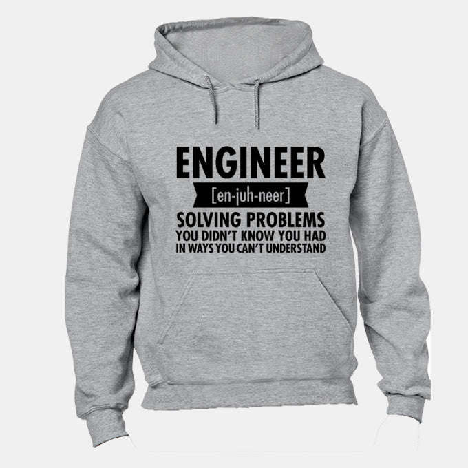 Engineer - En-juh-neer - Hoodie