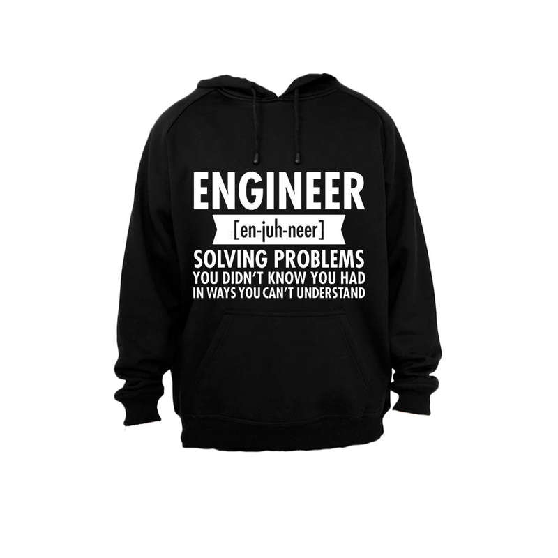 Engineer - En-juh-neer - Hoodie