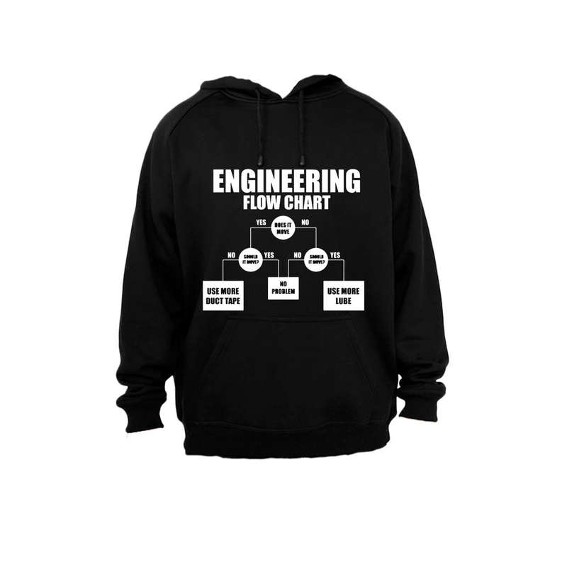 Engineering Flow Chart - Hoodie