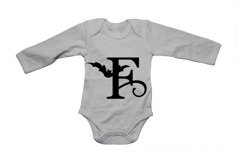 F - Halloween Bats - Baby Grow